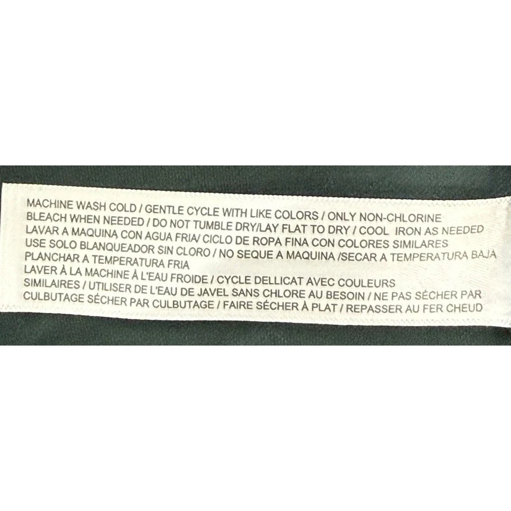 ELOQUII Womens Dark Green High Waist Pencil Midi Skirt Career Office Workwear 18
